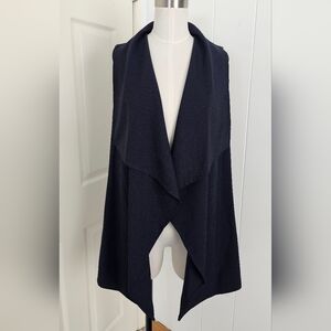 Elegant Navy Women's Sweater Vest